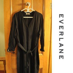 Like New ✨Everlane Flowy Wide Leg Jumpsuit Black 16 ✨